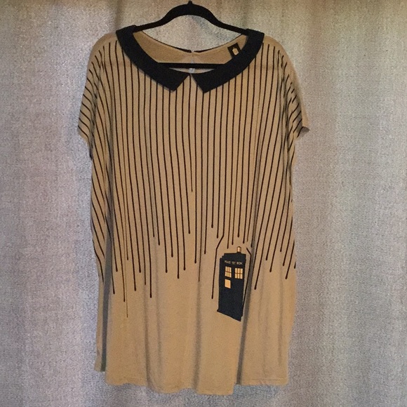 Doctor Who Collared Top - Picture 2 of 5
